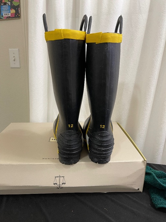 14in. Firefighter Felt-Lined Rubber Boots main image 5